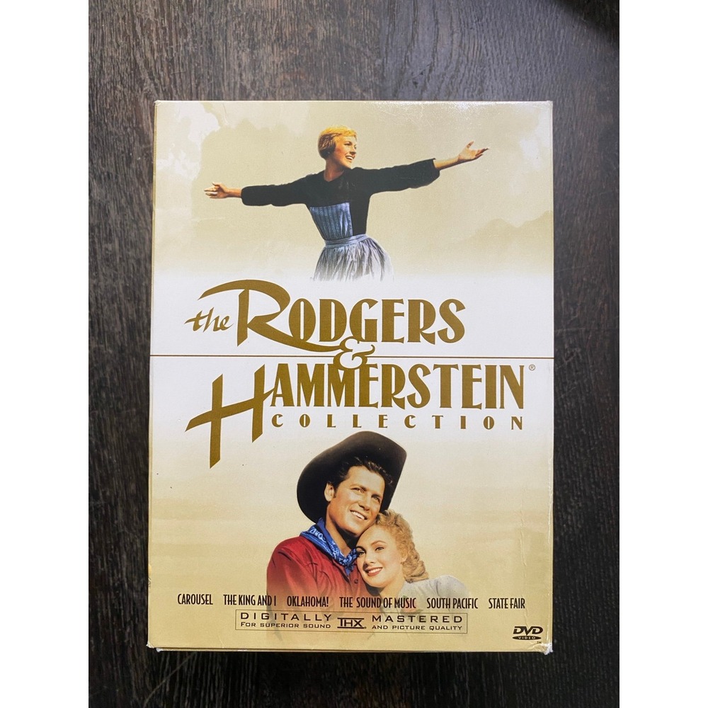 The Rodgers and Hammerstein Collection 6-DVD Set Sound Of Music Oklahoma + More